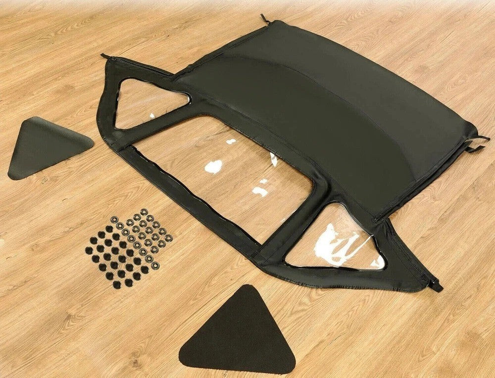 Convertible Soft Top Replacement w/ Plastic Windows For 71-81 Triumph Spitfire