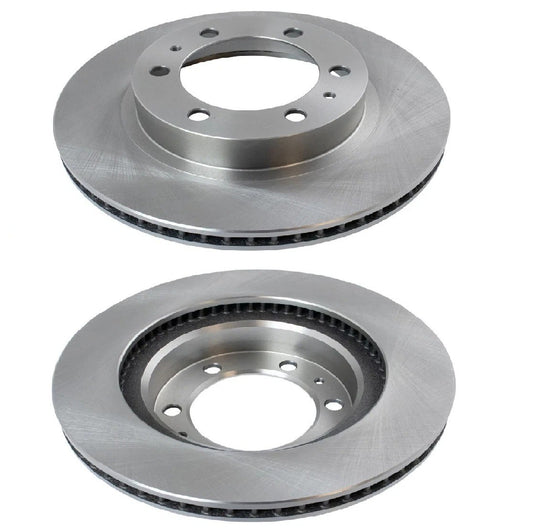 Front Disc Brake Rotor Left & Right Pair Set for Toyota Truck 4Runner