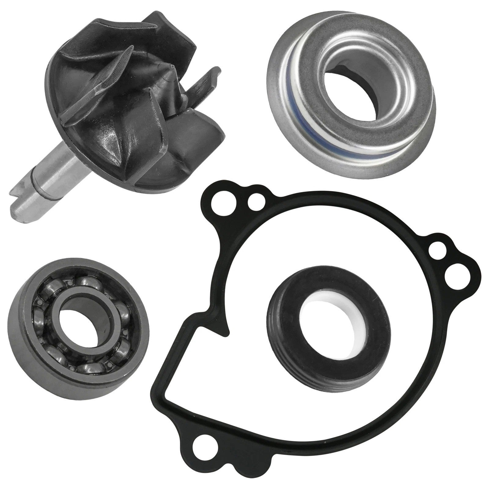 Caltric Water Pump Impeller Seal Kit For Yamaha Viking 700 YXM700 2014-2024