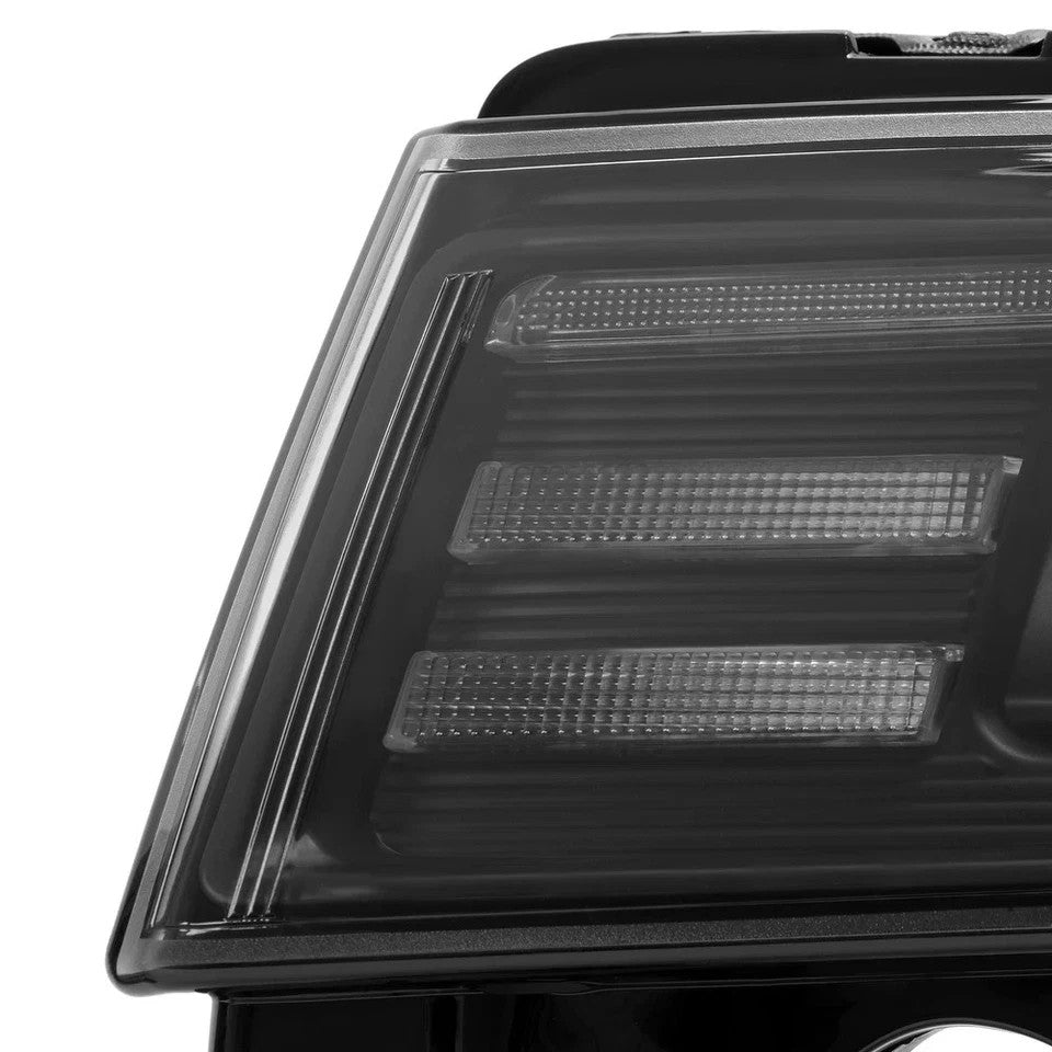 For 2017-2022 Jeep Grand Cherokee Halogen Upgrade LED Tube Projector Headlights
