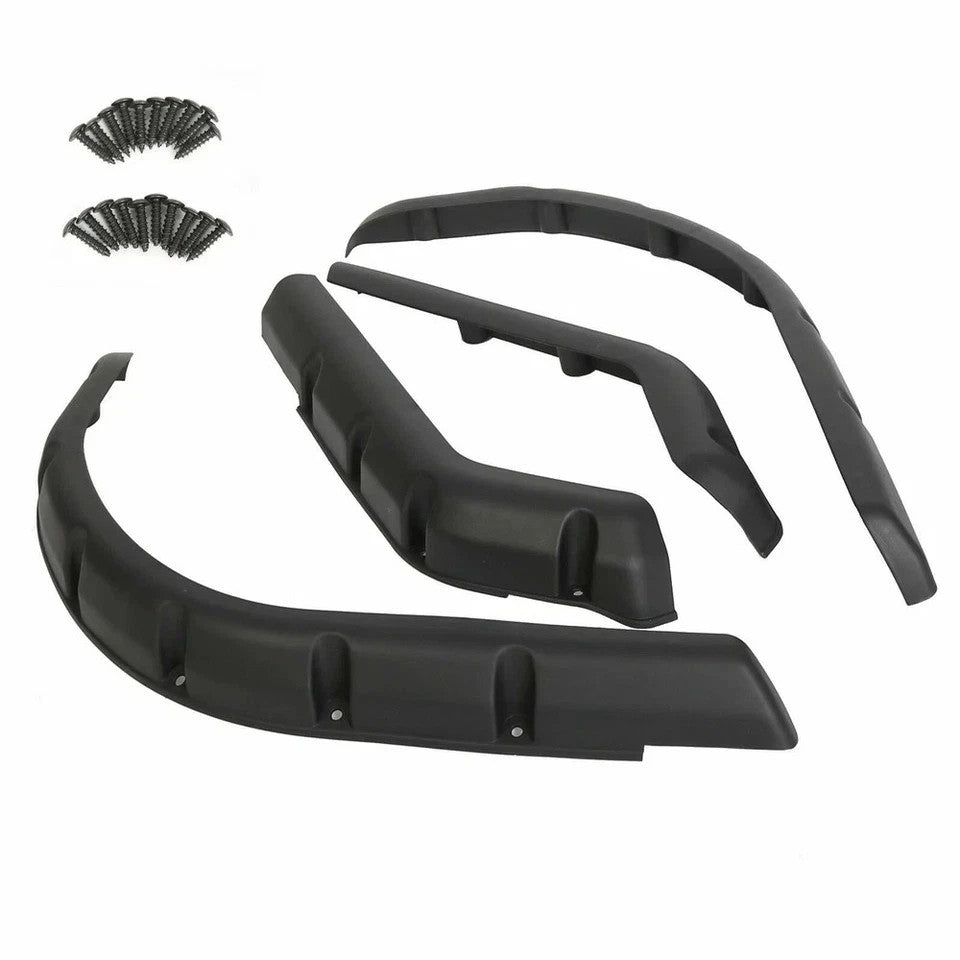 4PCS Front Rear Golf Cart Fender Flares W/ Steel Hardware For 1994-2013 EZGO TXT