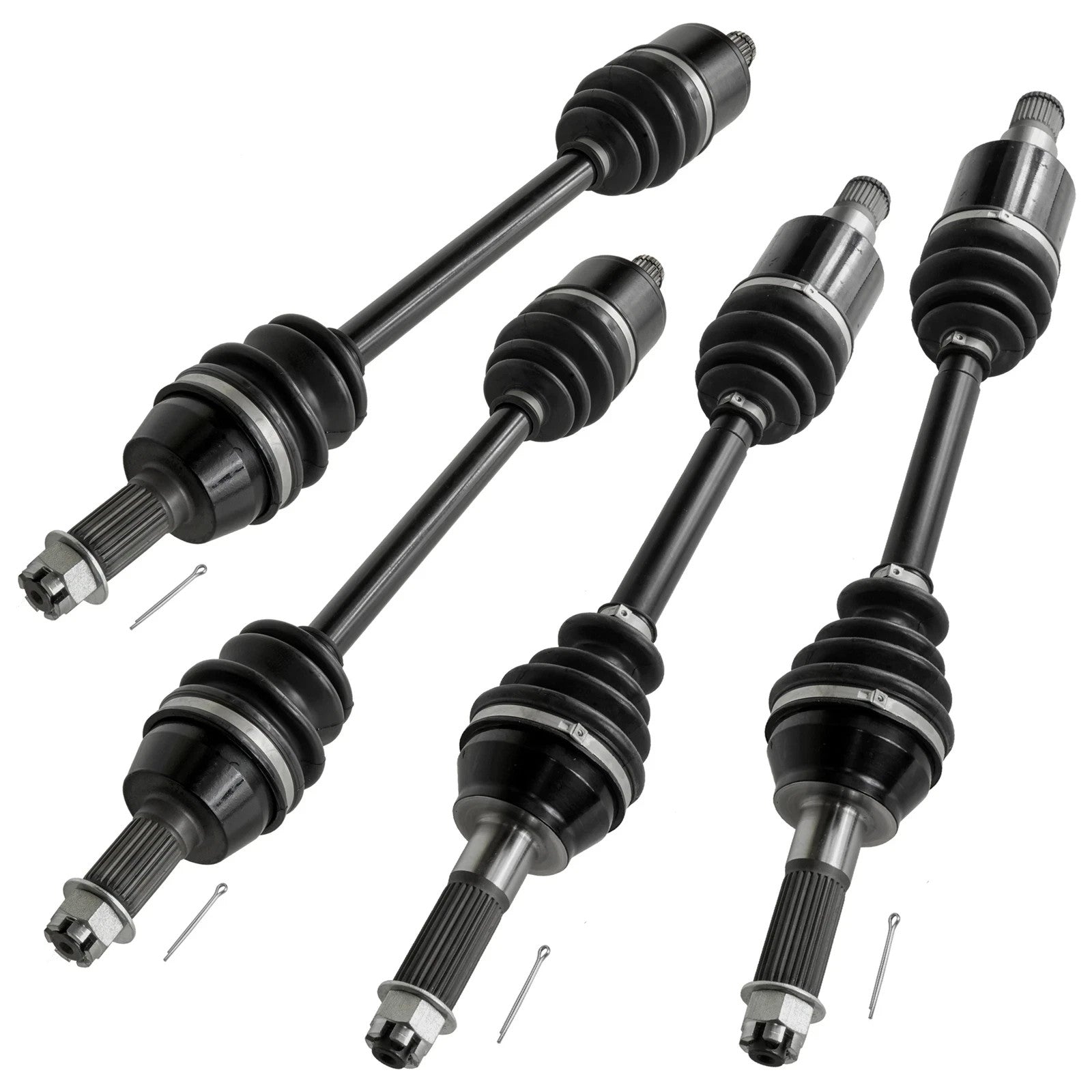 for Polaris RZR 800 EFI 2008-2014 Front Rear Left Right Complete CV Joint Axles