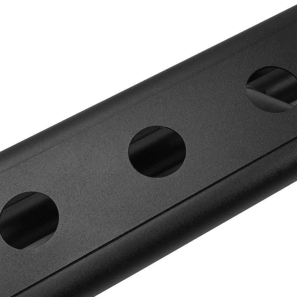For 07-18 Jeep Wrangler JK 2-Door Black Side Armor Step Running Board Nerf Bars