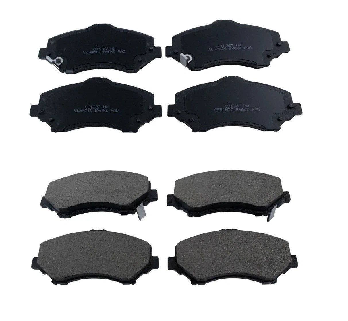 Front Premium Posi Ceramic Disc Brake Pad Kit for Dodge Chrysler Van