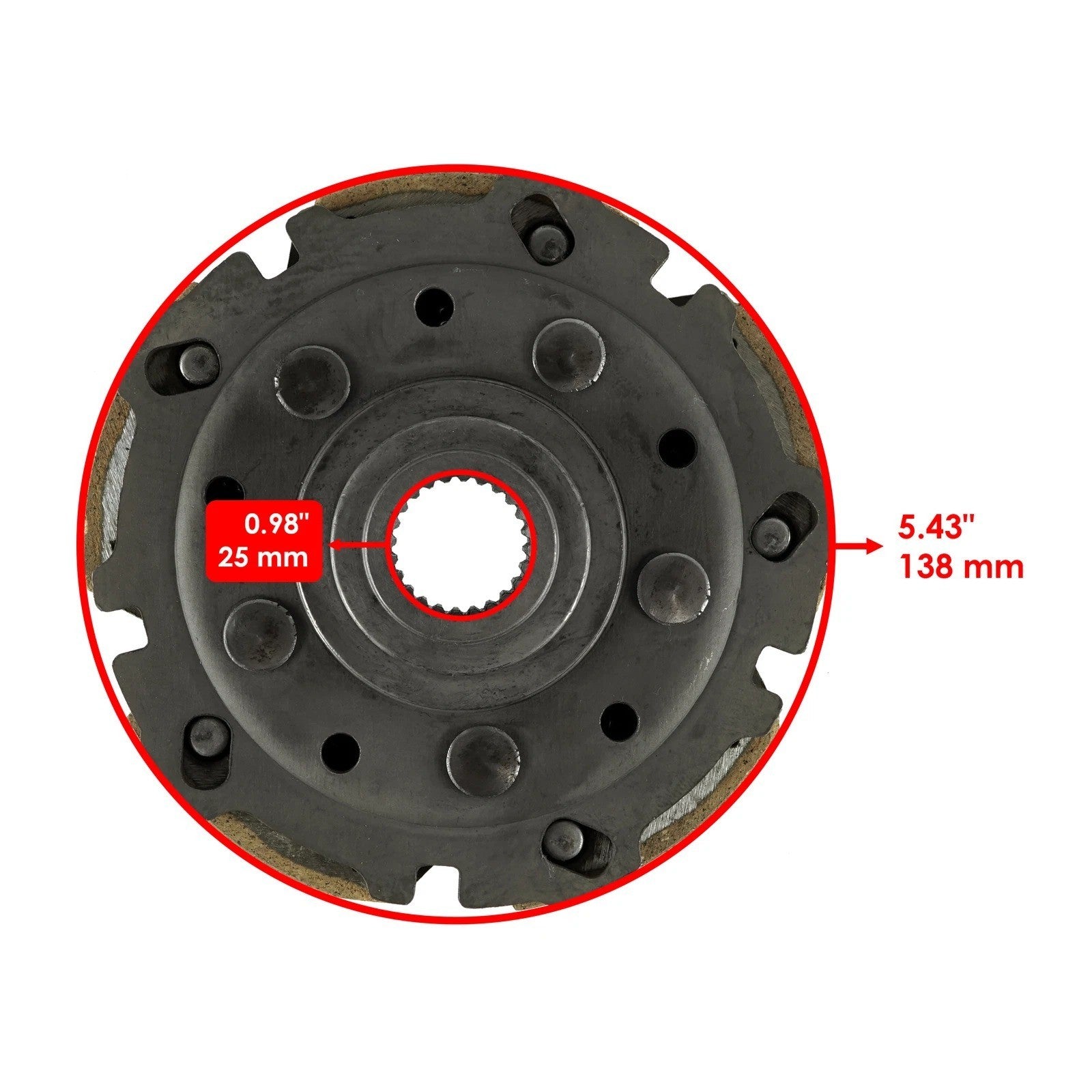 Clutch Centrifugal Carrier For Arctic Cat 0823-098, 0823-311, 0823-310, 0823-484