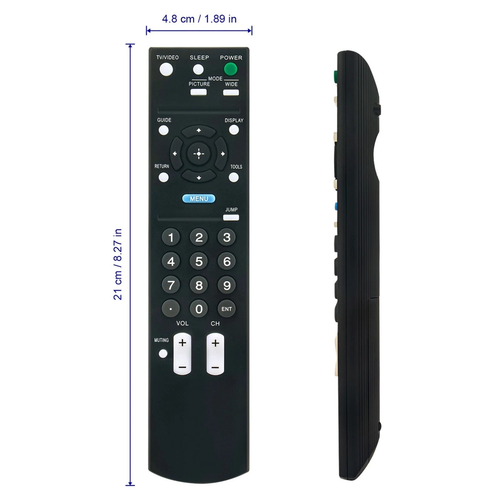 RM-YD021 Replace Remote for Sony Bravia TV KDL-32M3000 KDL-26M3000 KDL-32ML130