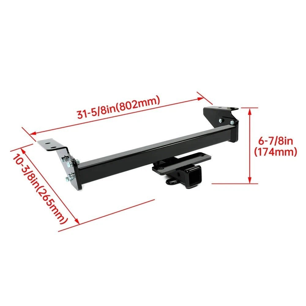 For Toyota Tacoma 2016-2023 Class 4 Trailer Rear Bumper Tow Hitch Receiver 2"