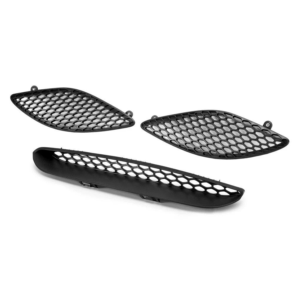 HECASA Hood Scoop Bezel For 2015-2020 Charger SRT Hellcat Grille Trim Black