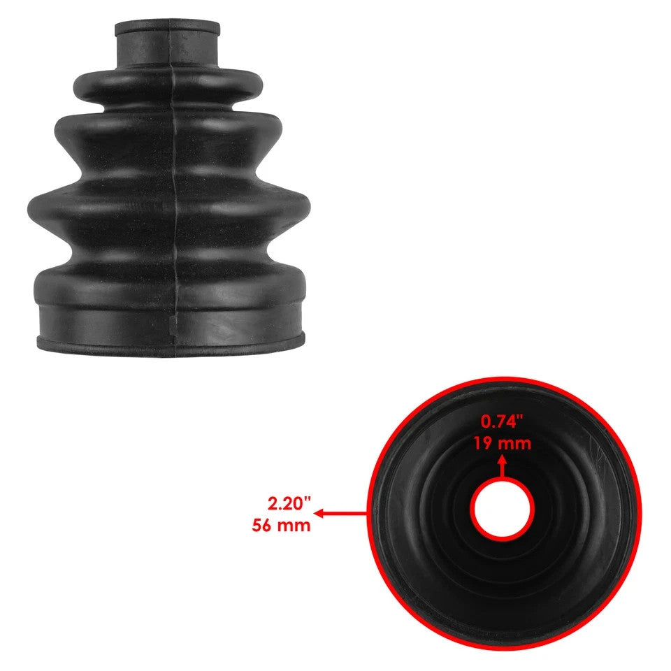 Front Inner Axle CV Boot Kit for Honda TRX350FE TRX350FM Rancher 350 2000-2005