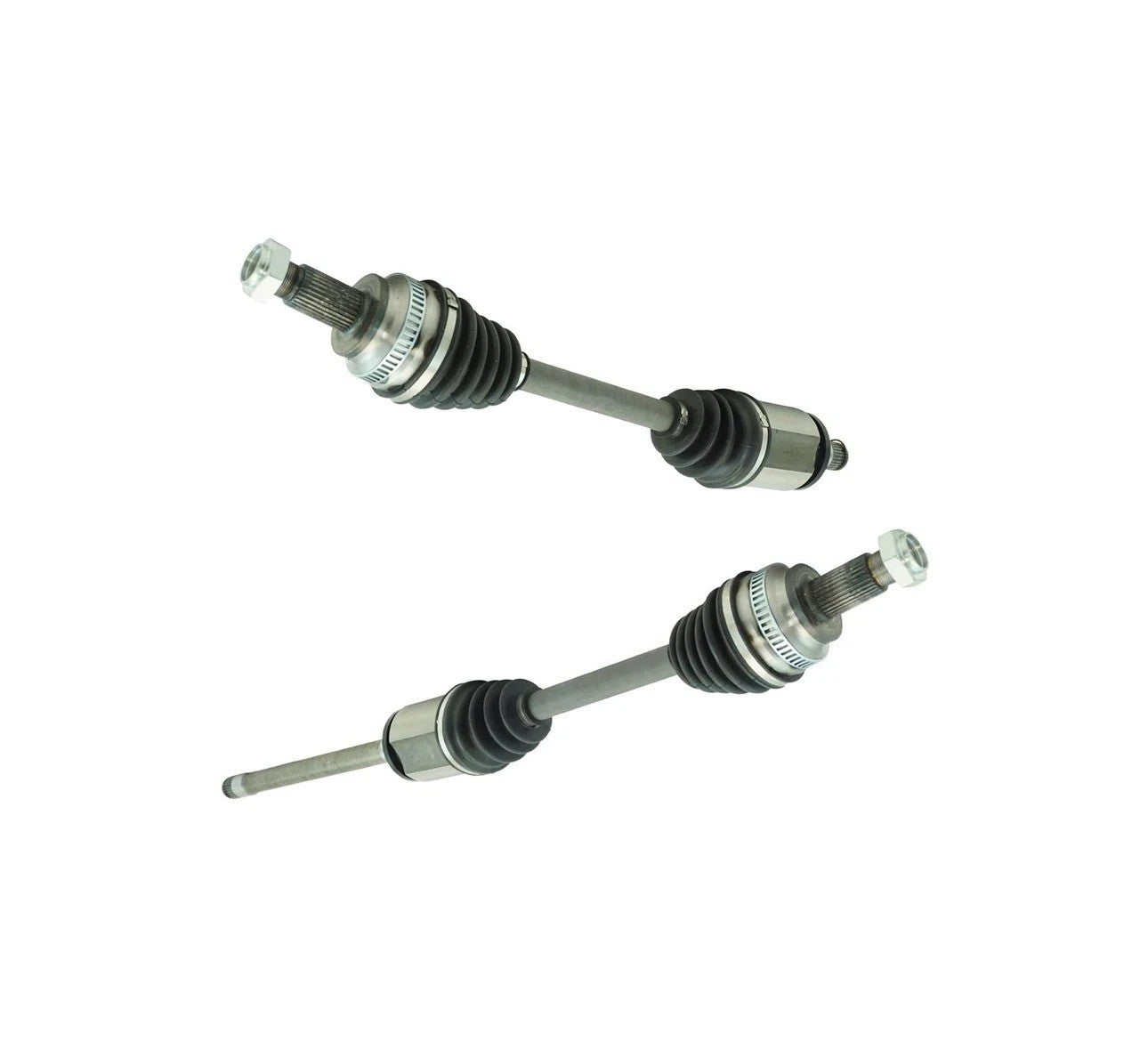 Front Complete CV Axle Shaft Assembly Pair Set 2pc for 525xi 528xi 530xi 535xi