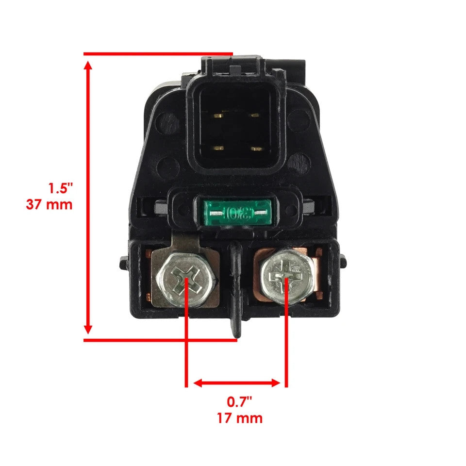 Starter & Relay Solenoid for Suzuki LT-A450X LTA450X Kingquad 450 Axi 2007-2010