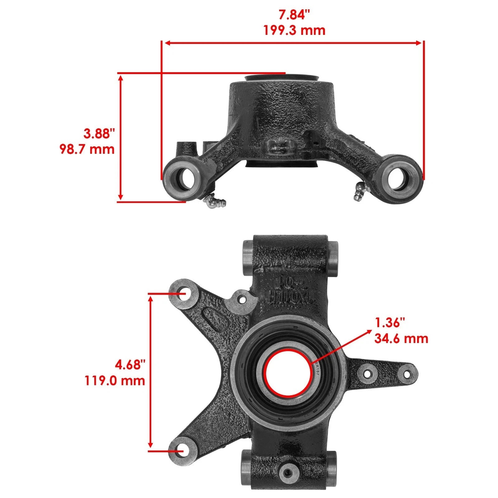 Rear Wheel Knuckle For Yamaha Viking 700 YXM700 EPS 2014-2024 Left & Right