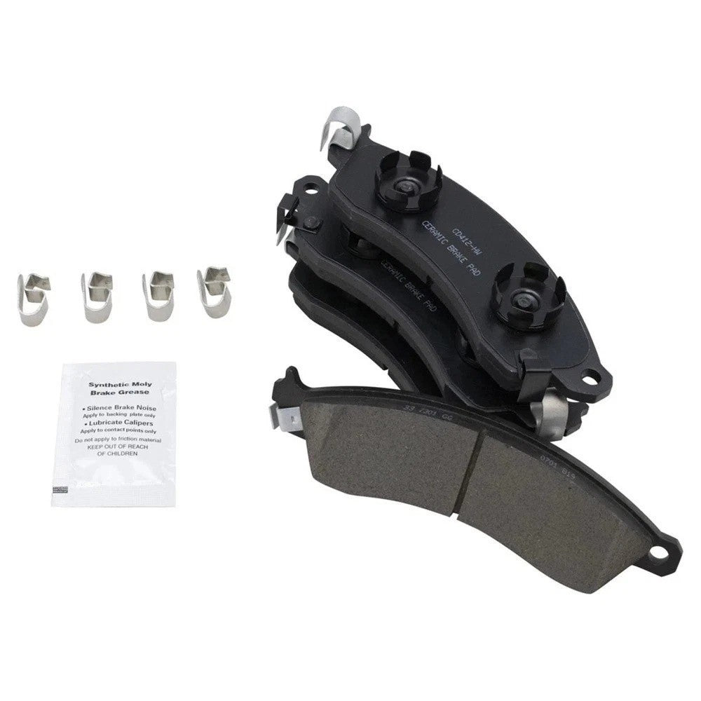Font & Posi Ceramic Brake Pad & Performance Drilled Slotted Zinc Rotor