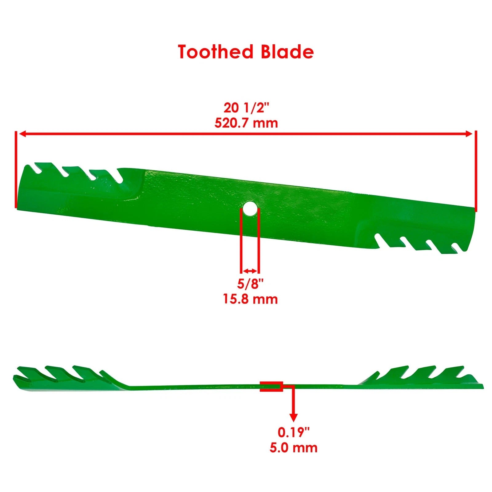 038-6003-00 038-6005-00 038-6050-00 Gator Blades w/ Bolts for Bad Boy 60" Deck