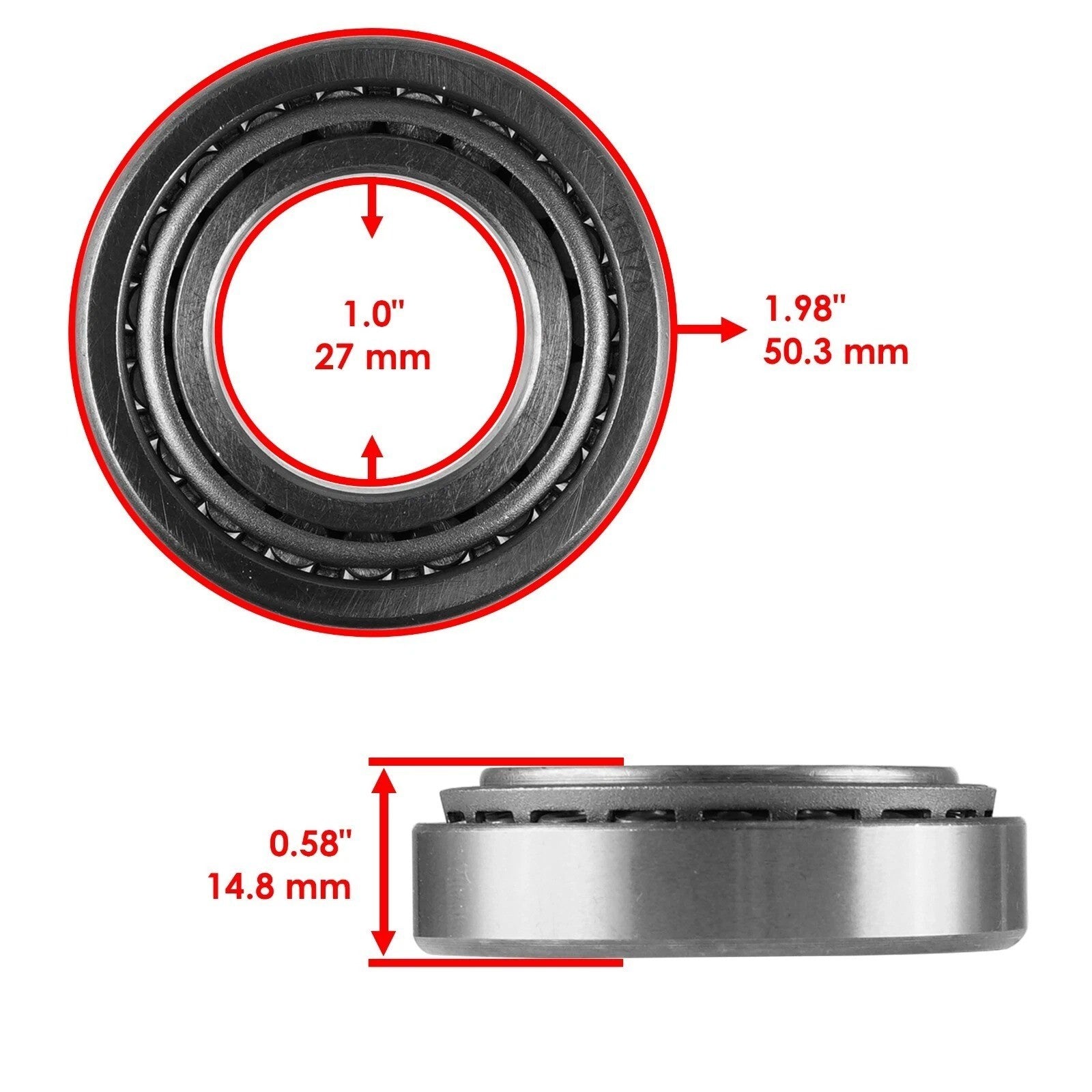 2 Front Wheel Strut Hub Bearing Seal for Polaris Sportsman 500 4X4 1996-2004