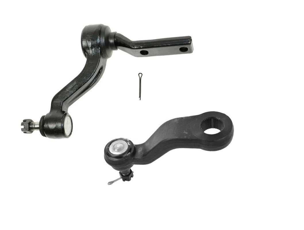 Front Steering Idler Pitman Arm Kit Set Pair 2pc for Chevy GMC Pickup Truck SUV