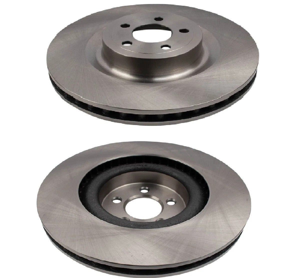 Front Brake Rotors Set For 2015-2023 Ford Mustang