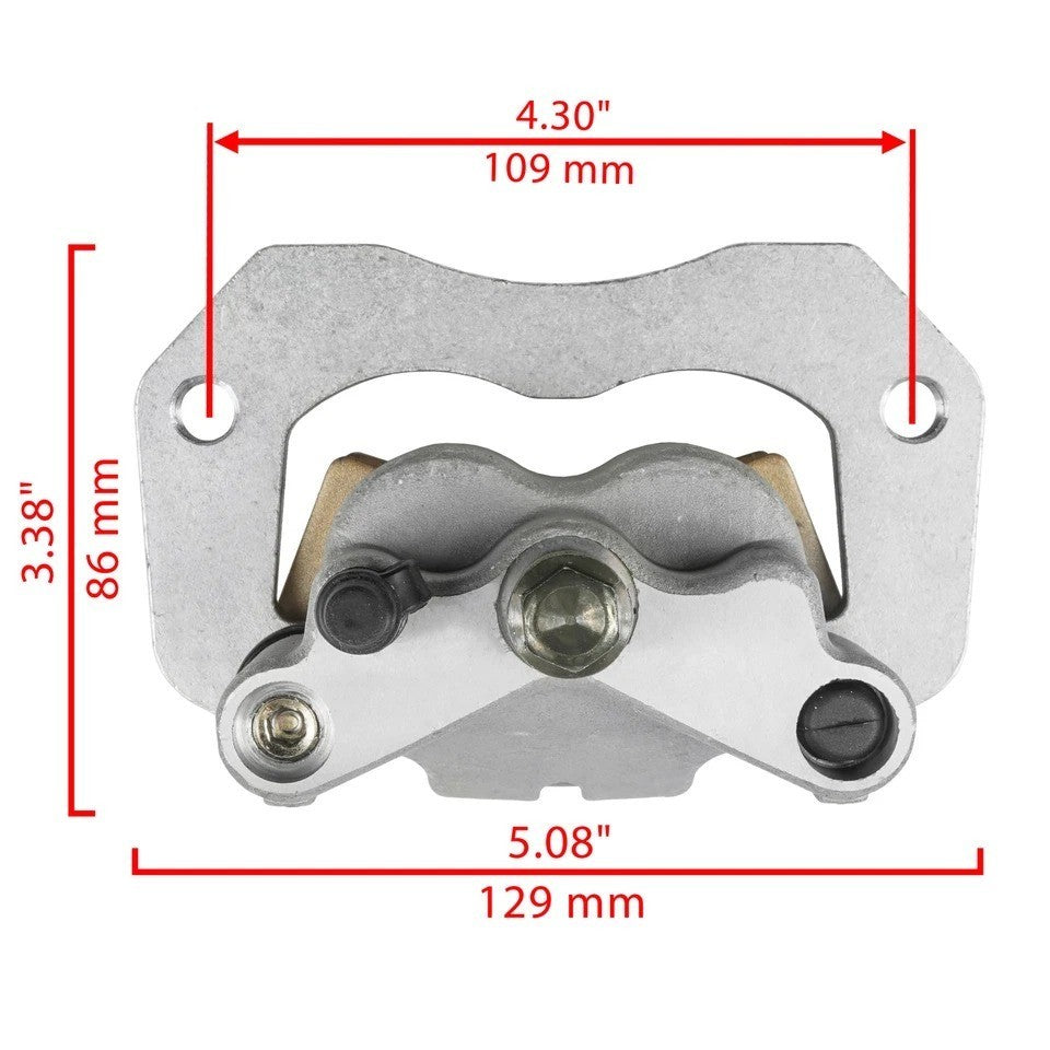 Rear Left Right Brake Caliper w/ Pads for Polaris Ranger Crew XP 1000 2019-2022