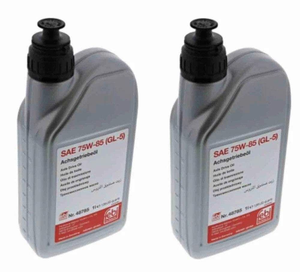 2 Liter Hypoid Differential Oil FEBI SAE 75W85 for MB 235.7 235.74 239.71 239.72