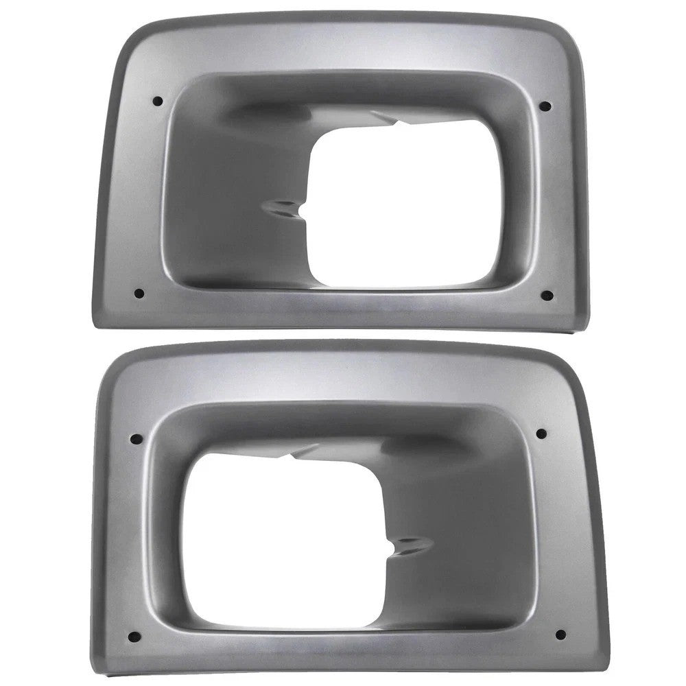 Headlight Bezel Trim Set For Chevy Chevrolet C7500 Kodiak C8500 GMC C6500 03-09