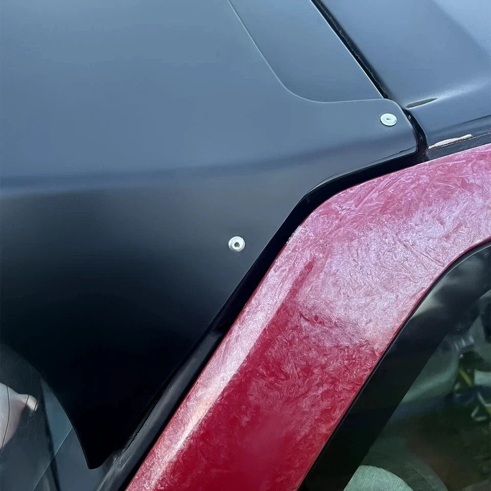 For Honda Civic Hatchback EF9 1988-1991 Primed Black Rear Roof Spoiler Wing