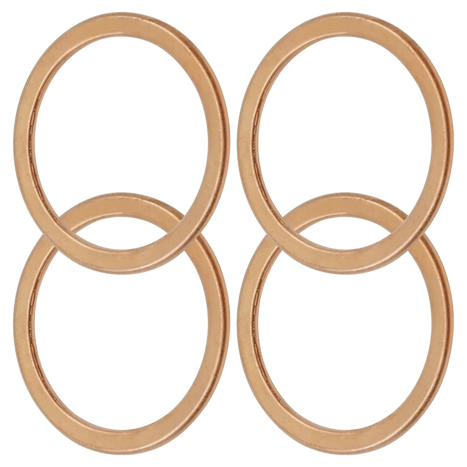 4 Exhaust Pipe Gaskets for Kawasaki ZR7S ZR750 2000 2001 2002 2003 2004 2005