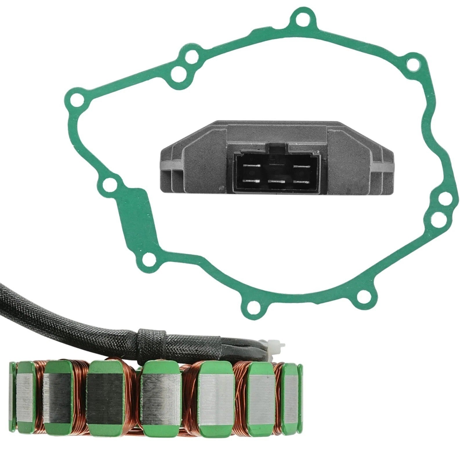 Stator And Regulator Rectifier With Gasket For Yamaha YZF-R6S YZF R6S 2006-2009