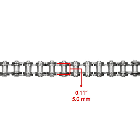 Caltric 94580-41104-00 Camshaft Timing Chain for Yamaha ATV UTV 4x4 SxS 104L