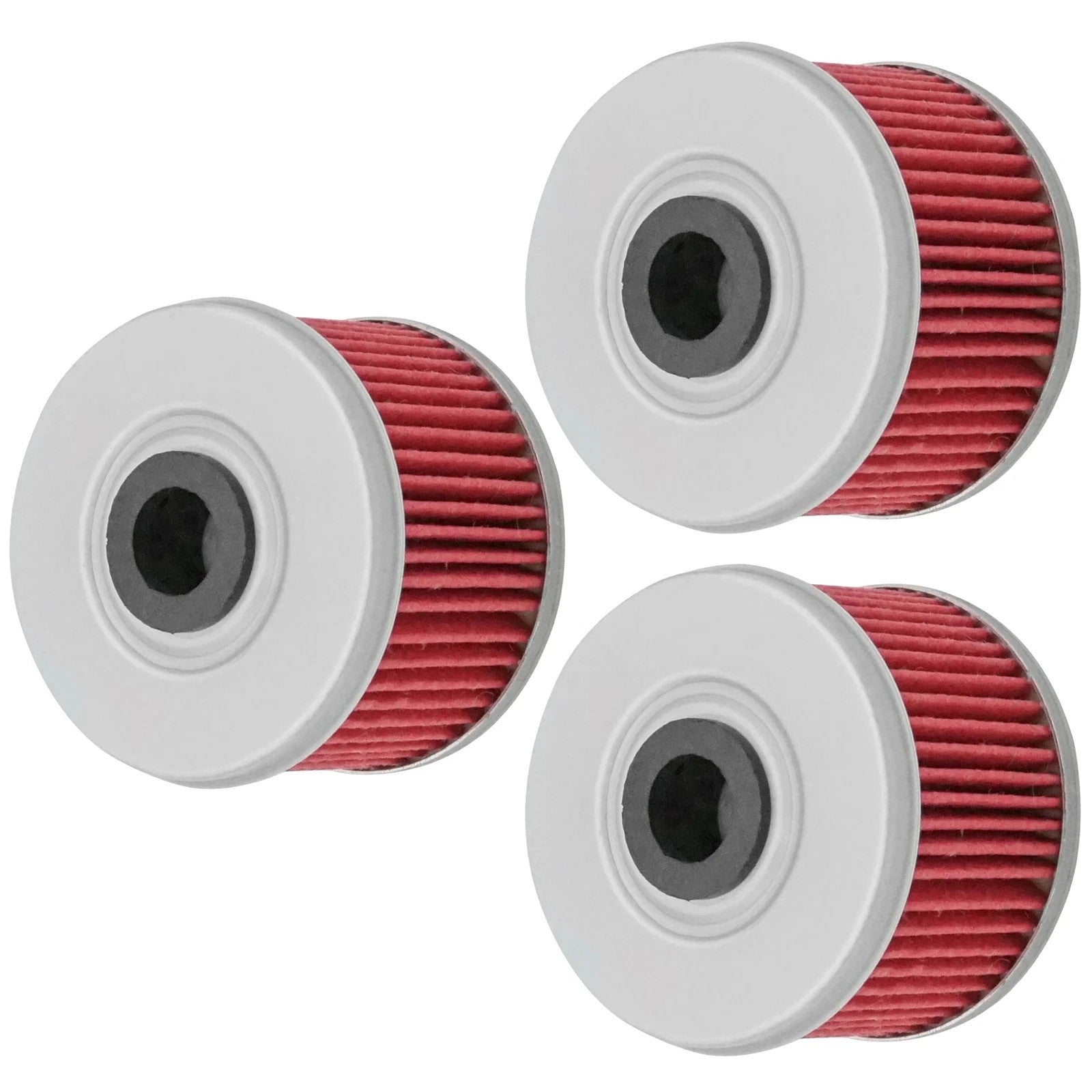 3 Pack Oil Filter for Honda 300 TRX300 TRX-300 TRX 300 Fourtrax 1988-2001