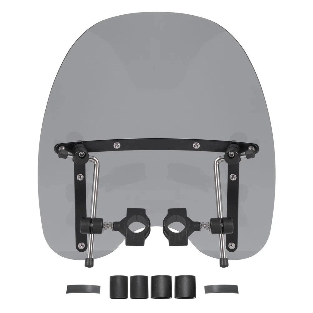 18"x16" Large Smoke Motorcycle Windshield For Honda Valkyrie 1500 GL1500C 1800