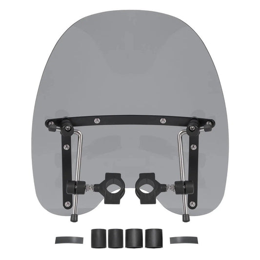 18"x16" Large Smoke Motorcycle Windshield For Honda Valkyrie 1500 GL1500C 1800