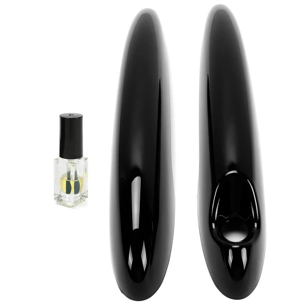 HECASA Glossy Black Door Handle Covers For MINI Cooper S R50 R52 R55 R56 R59 R61