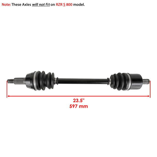 Front & Rear CV Joint Axle Bearing For Polaris RZR 570 EFI 2012-22 Left & Right
