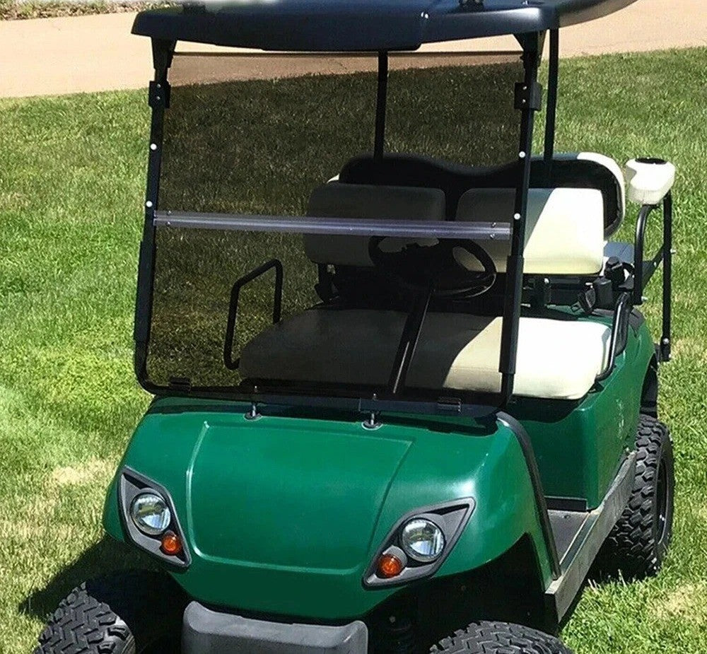 For Yamaha G22 2003-2006 Golf Cart Foldable Tinted Windshield Windscreen