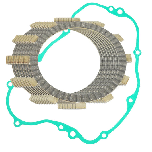 Clutch Friction Plates And Cover Gasket for Kawasaki KDX200 1988-1994