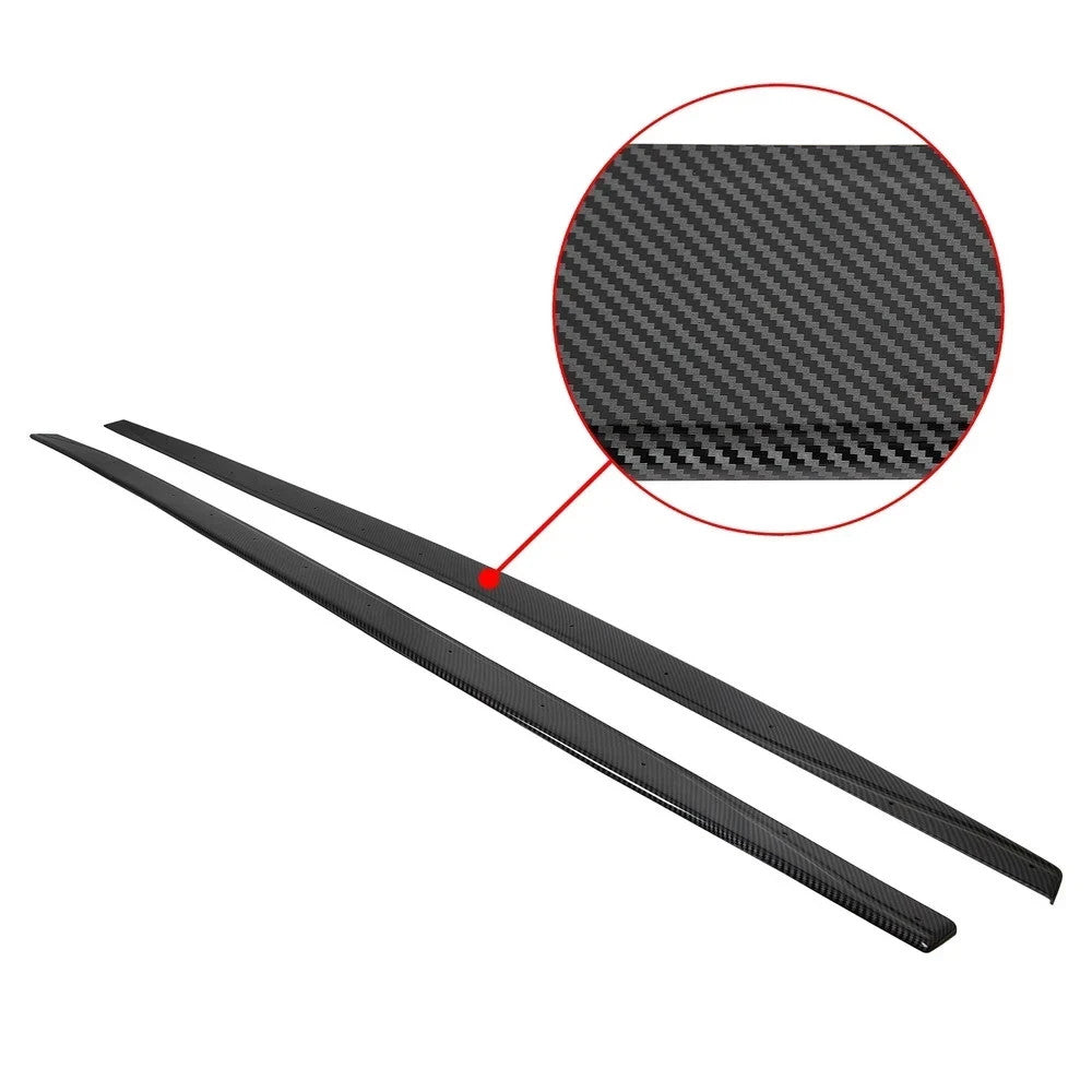 Fits BMW F80 M3 M Performance MP Style 2014-2018 Side Skirts Carbon Fiber look