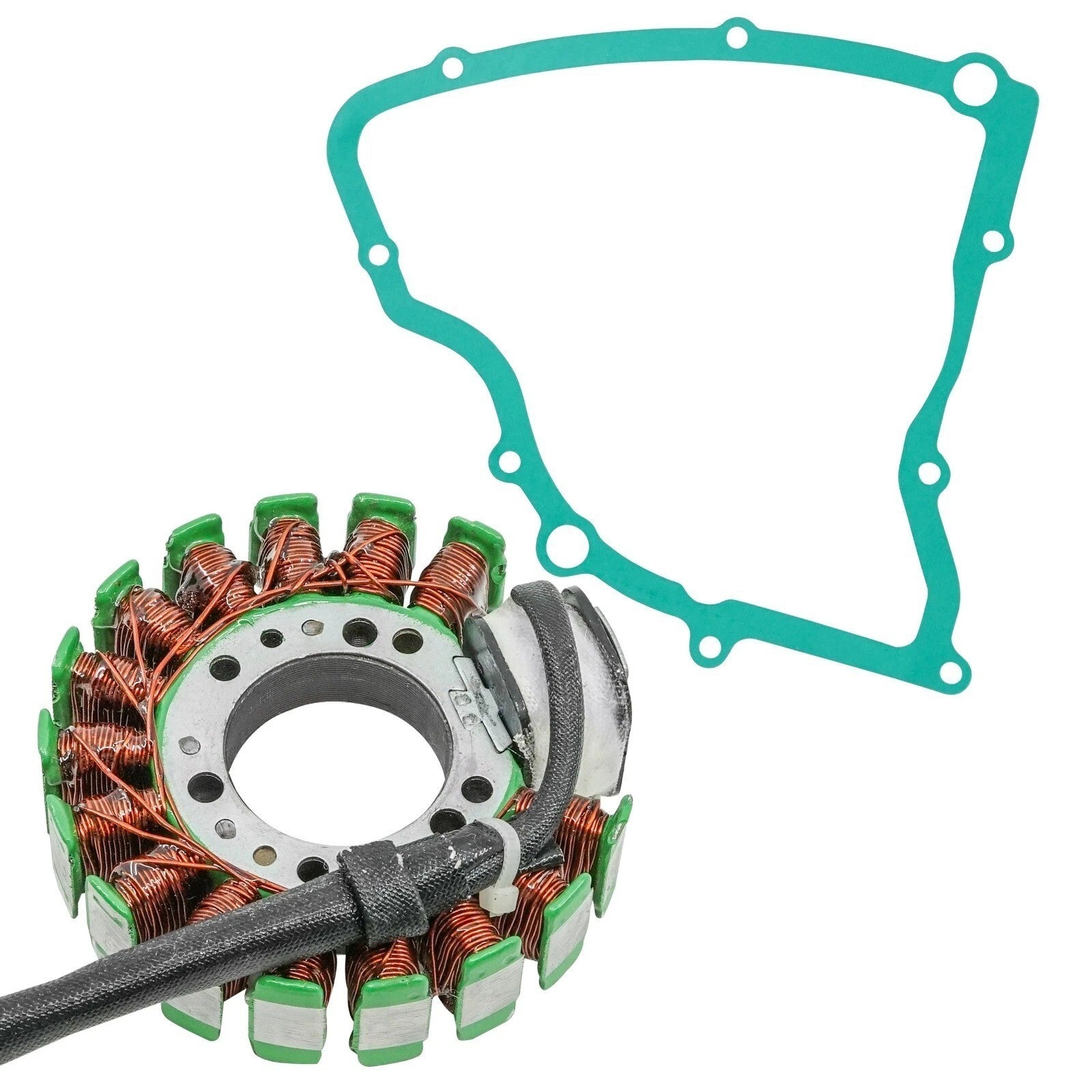 Stator And Gasket for Suzuki LT-F160 LTF160 Quadrunner 160 2X4 1991 1992-2001