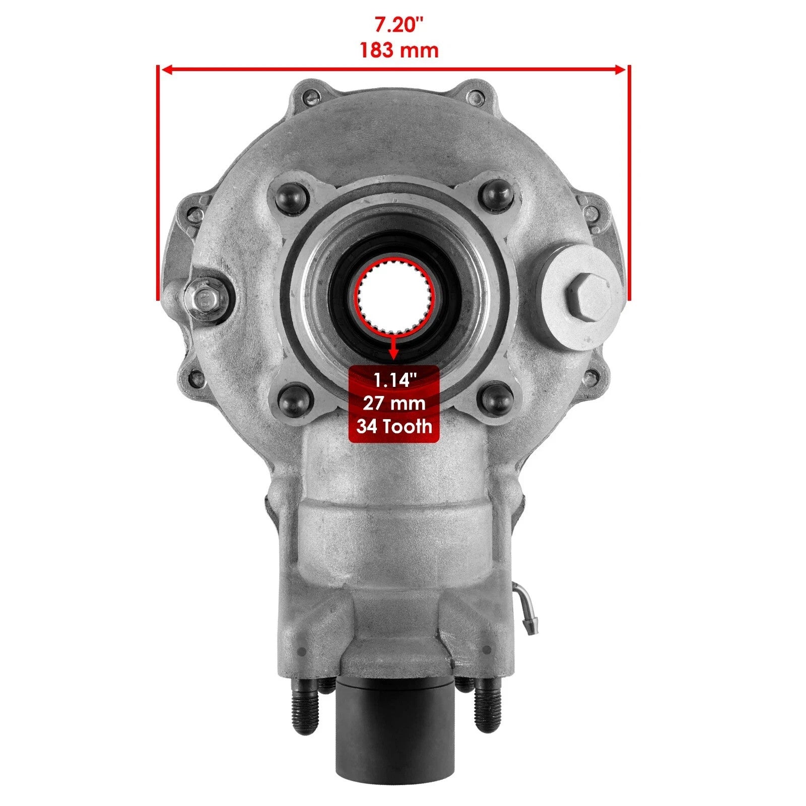 Complete Rear Differential Axle for Honda TRX450 S Foreman 450 4X4 S 1998-2001