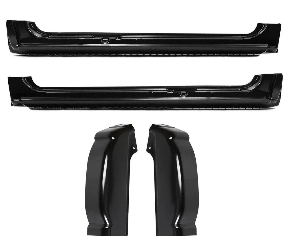 HECASA FOR 1999-07 Chevy Silverado/GMC Sierra Extended Cab Corners Rocker Panels