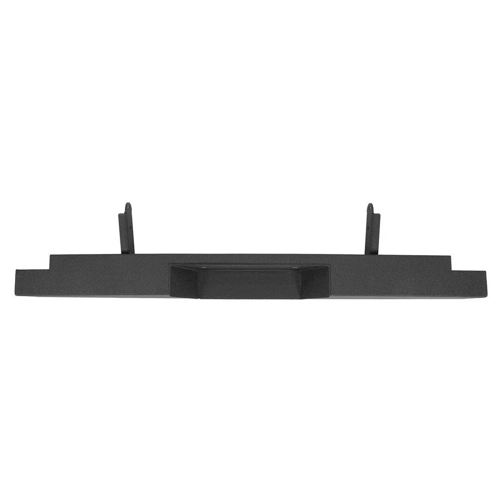 Full Size Steel Rear Bumper For 1973-1997 Ford F150 F250 F350 Heavy Duty Black
