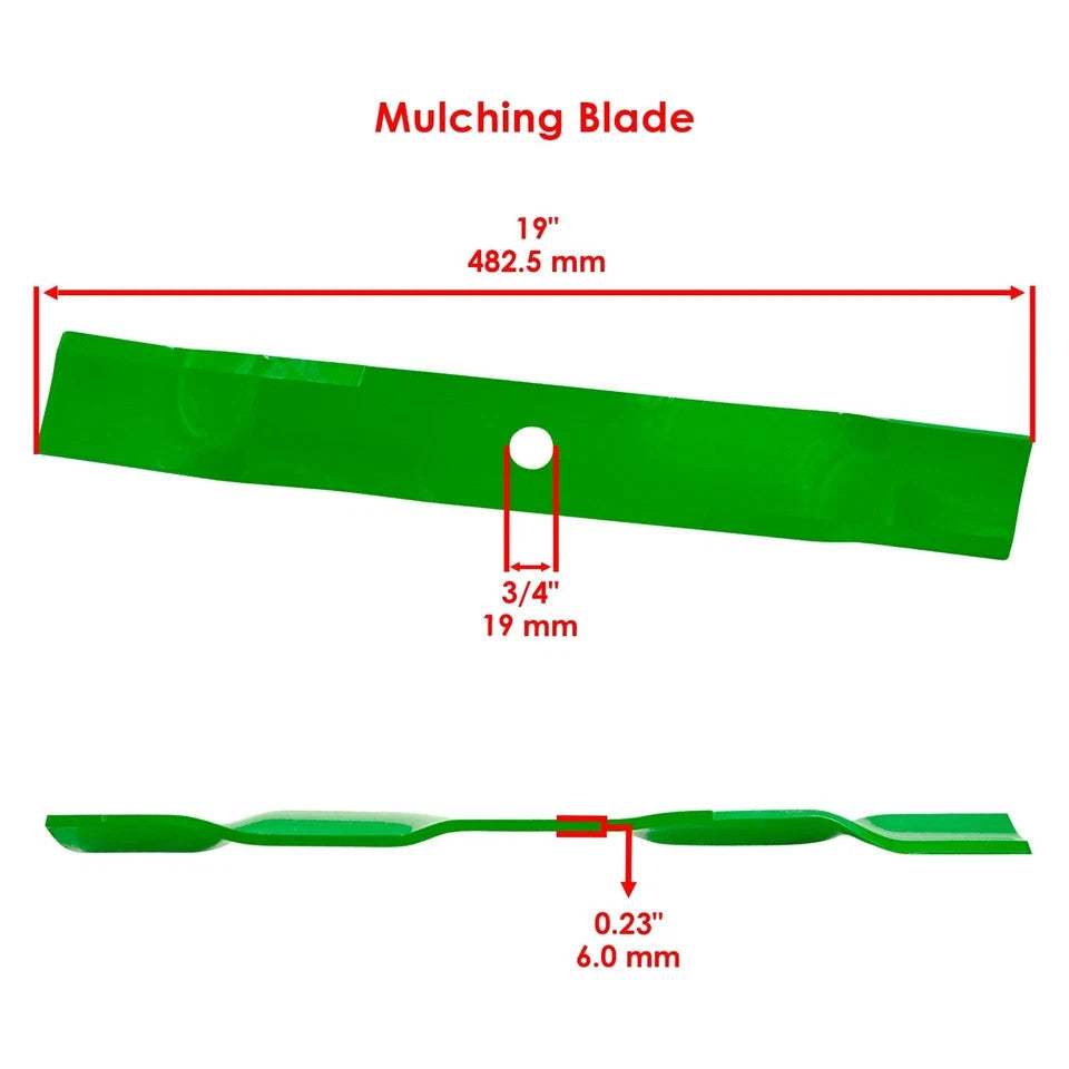 54" Deck Blade For John Deere Z425 Z435 Z445 LT170 GT225 GT235 GT235E GT245