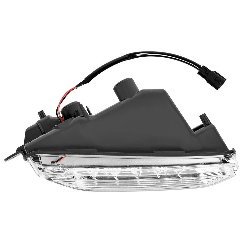 HECASA Clear LED Front Right side Fog DRL Light For Infiniti QX50 2016-2017