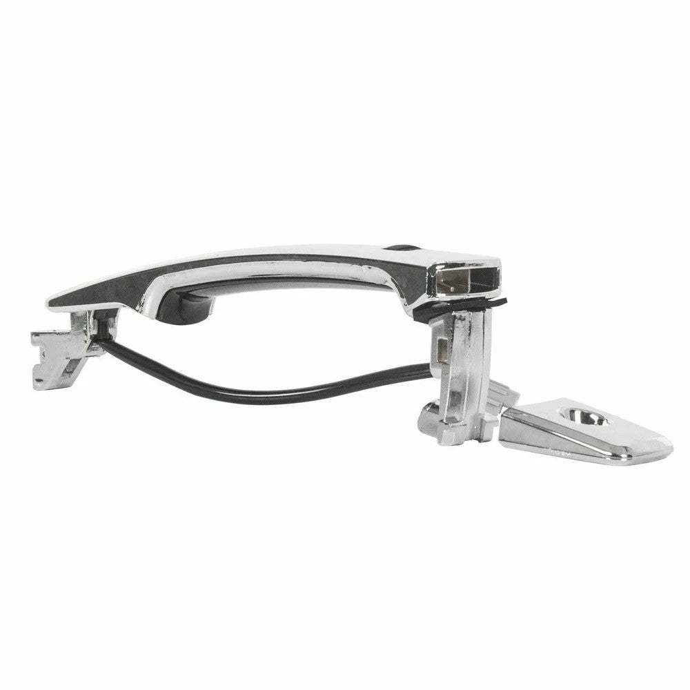 Fit 03-07 Nissan Murano Front Driver Outside Chrome Door Handle With Smart Entry