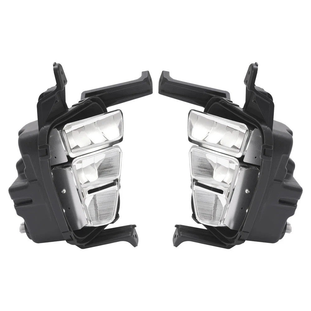 HECASA Pair LED Bumper Fog Lights Driver Passenger Side For Kia Optima 2016-2018