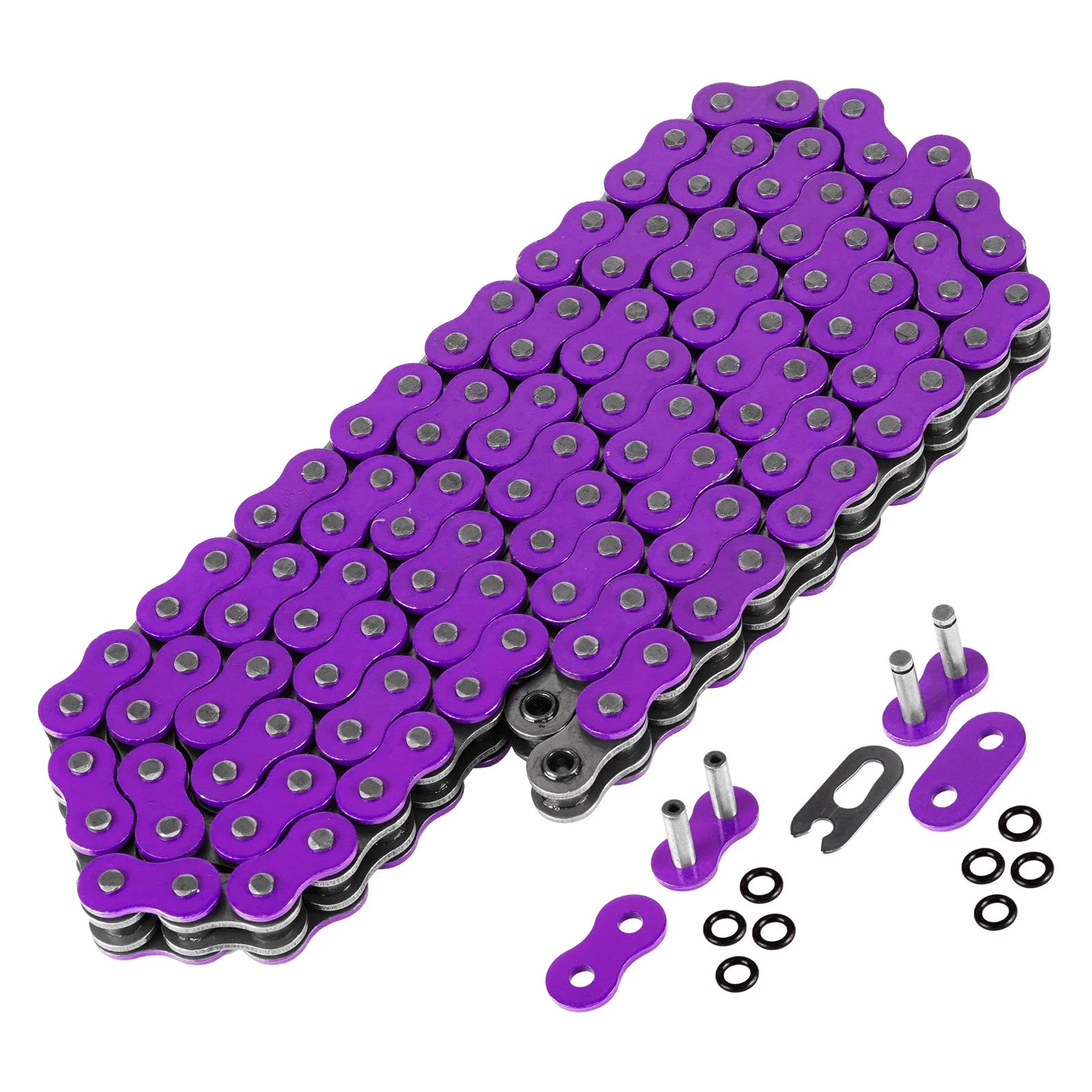 O-Ring Purple Drive Chain for Yamaha YFZ450 2004 2005 2006 2007 2008 2009 2012