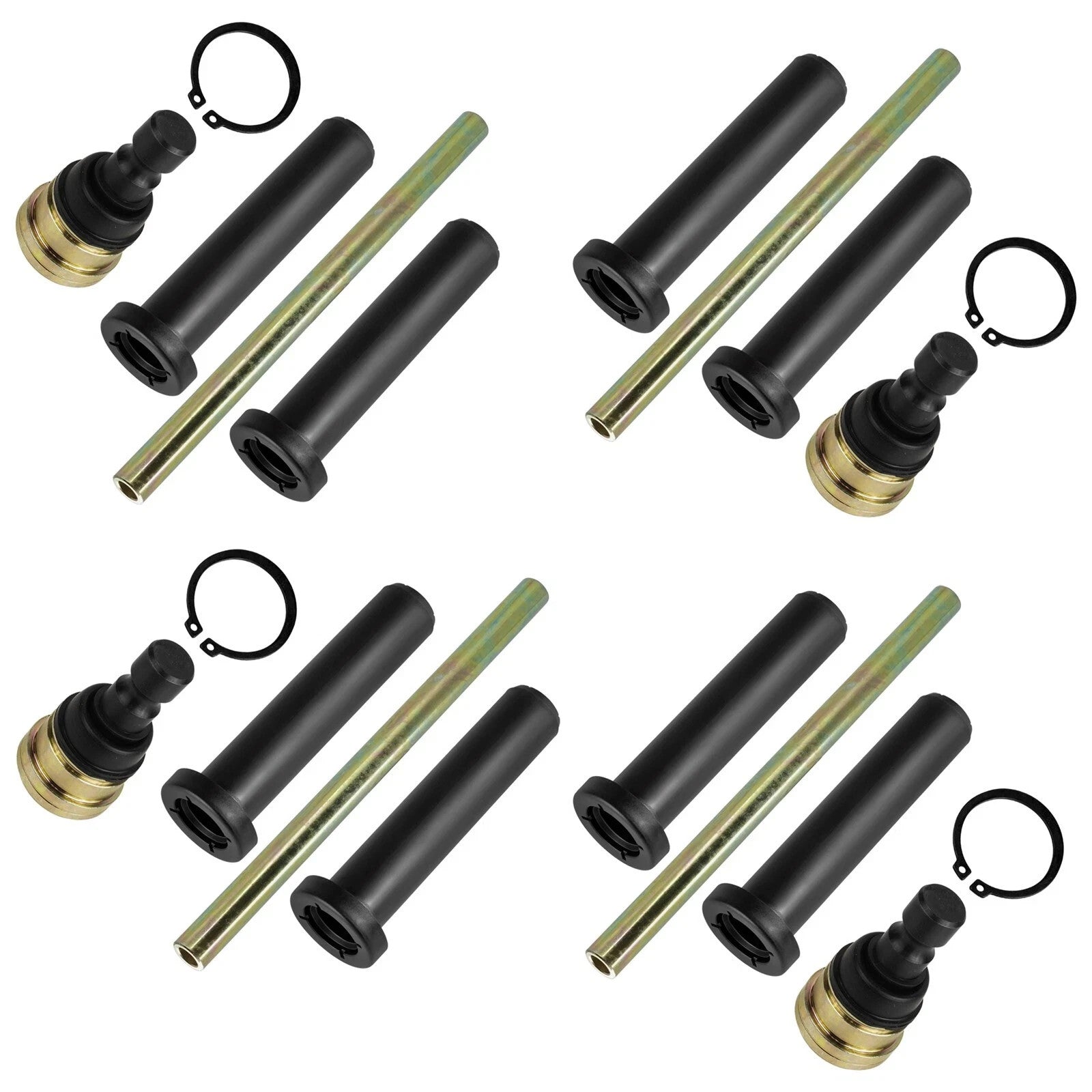 Front Upper A Arm Pivot Bushing Ball Joint Kit For Polaris RZR S 800 2010-2014