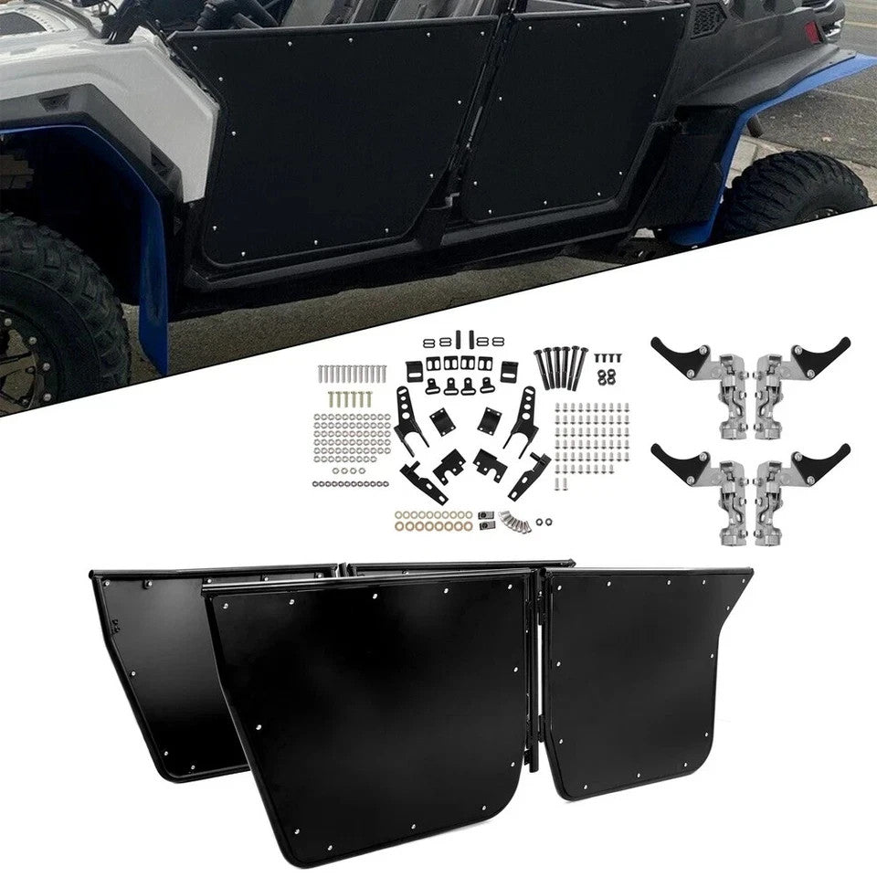 Aluminum Lower Half Doors 4 Seats Fits RZR 4 800 2010-2014 RZR XP4 900 2012-2014