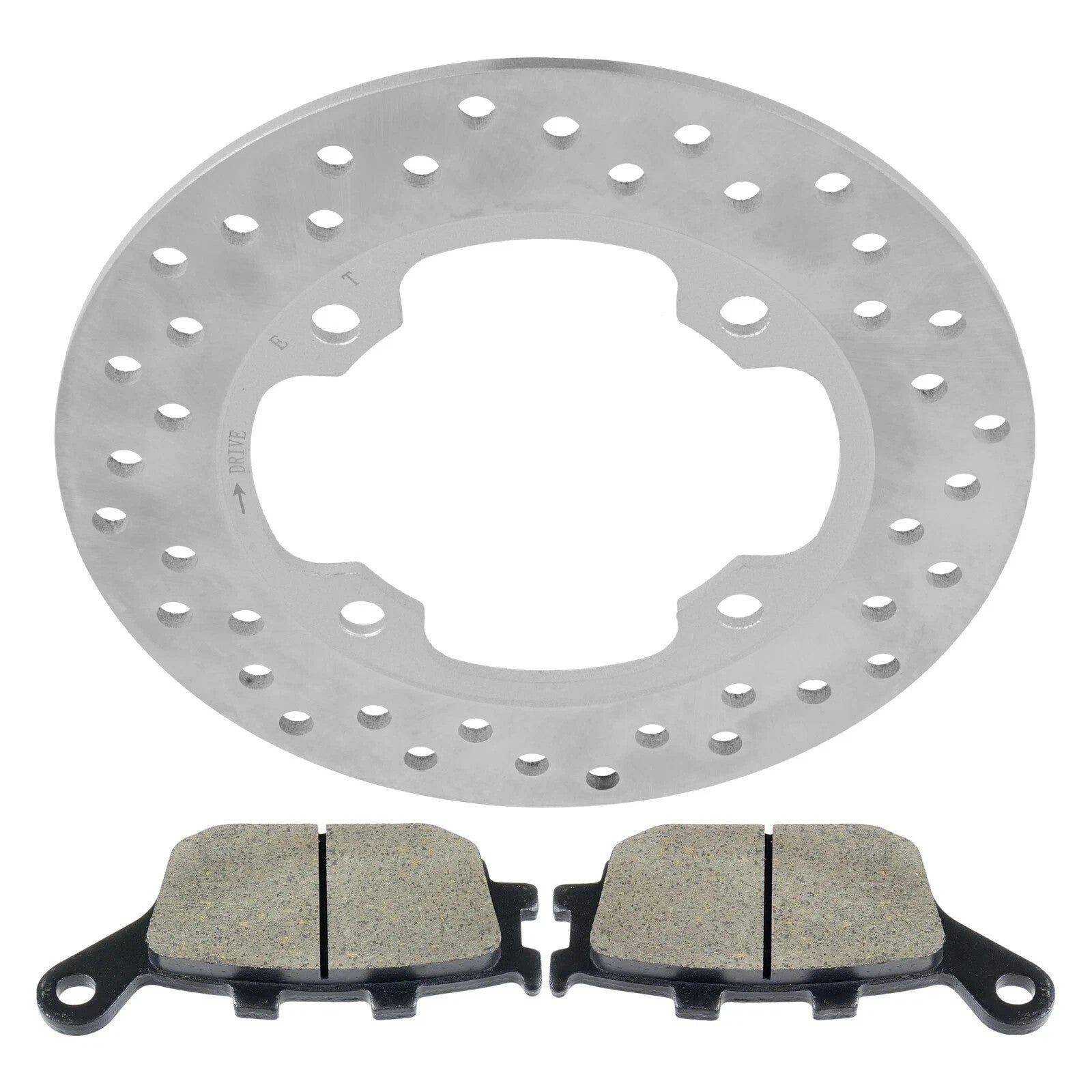 Rear Brake Disc Rotor W / Brake Pad Fits Honda CBR600F 1991 - 2006