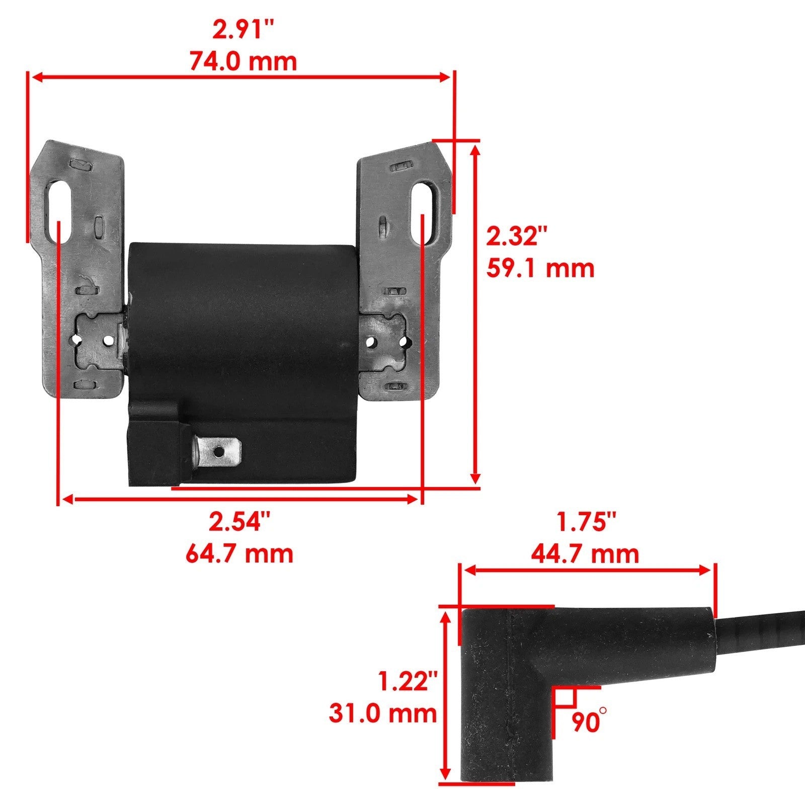 Ignition Coil For John Deere LA120 L2548 S120 S130 S140 S160 S170 S180 S220