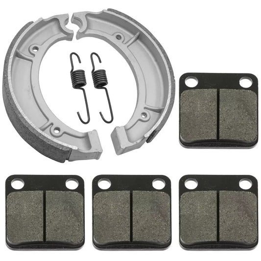 for Yamaha Big Bear 400 YFM400 2WD 4WD 2000-2004 Front Rear Brake Pads Shoes